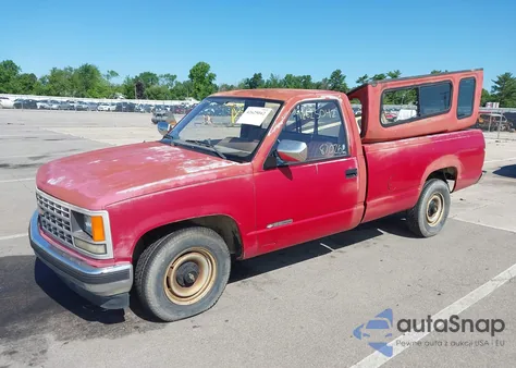 1988 Chevrolet Gmt-400 C2500 z USA, uszkodzony, nr VIN 1GCFC24H6JZ151273